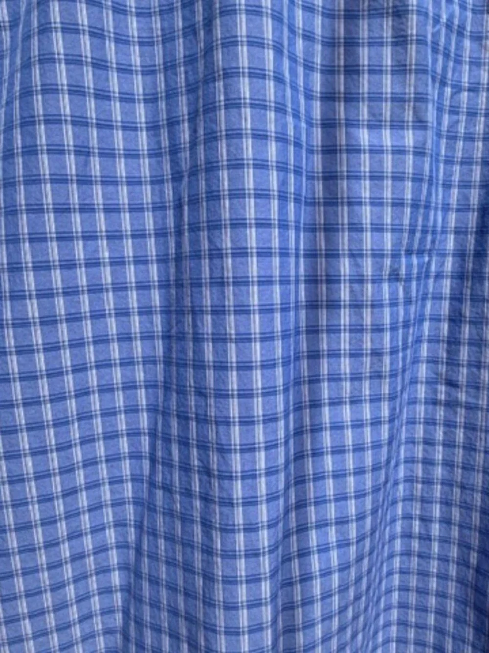 Banana Republic men's long-sleeve button-up dress shirt Tall XL - BLUE